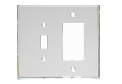 GlassAlike® Toggle/Decora Combo